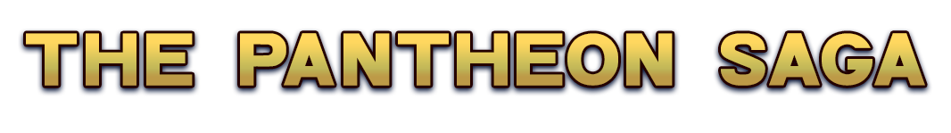 The Pantheon Saga logo